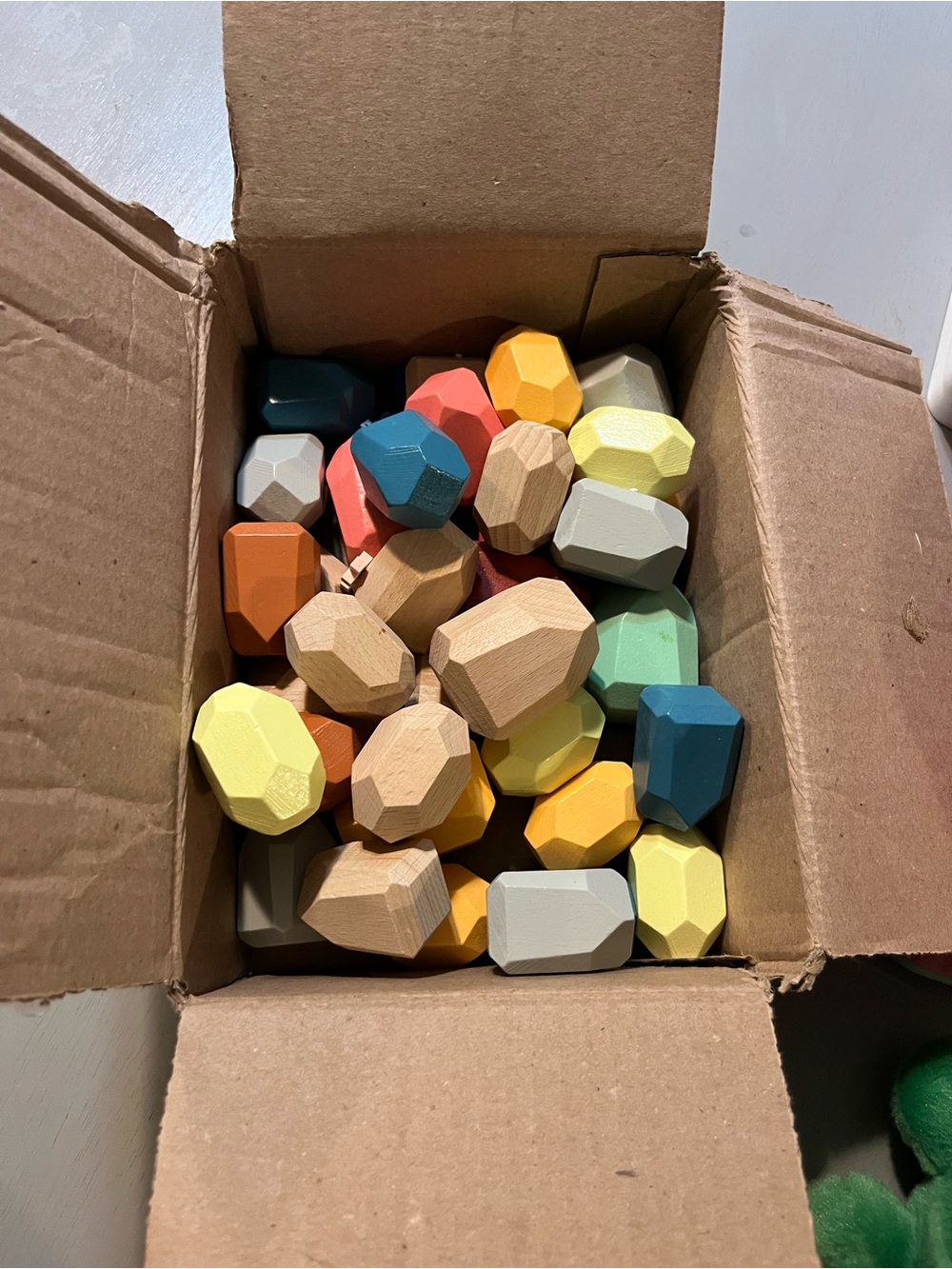 Wooden Stacking Balancing Stones Set (35 Pieces) - Picture 2 of 2